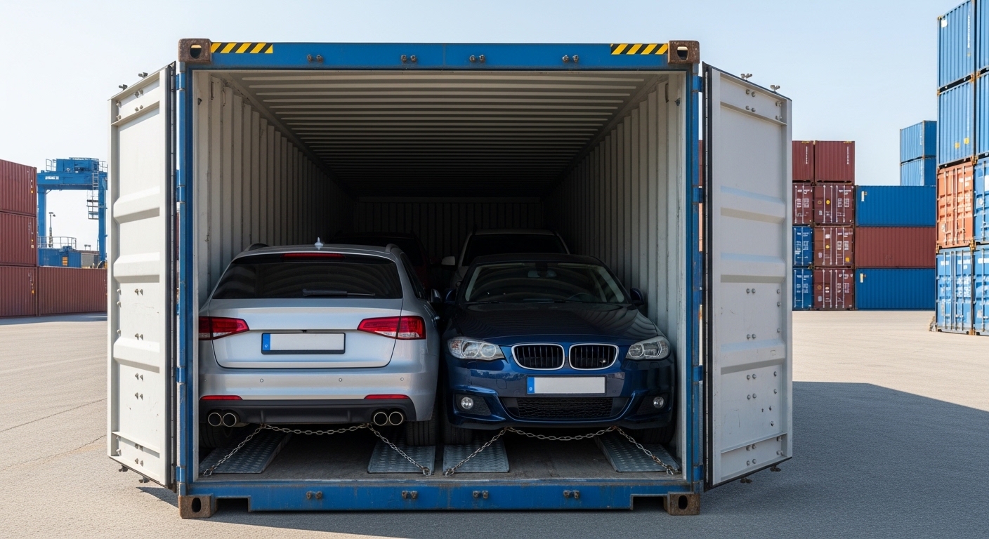 Vehicle sourcing & shipping from North America to Africa