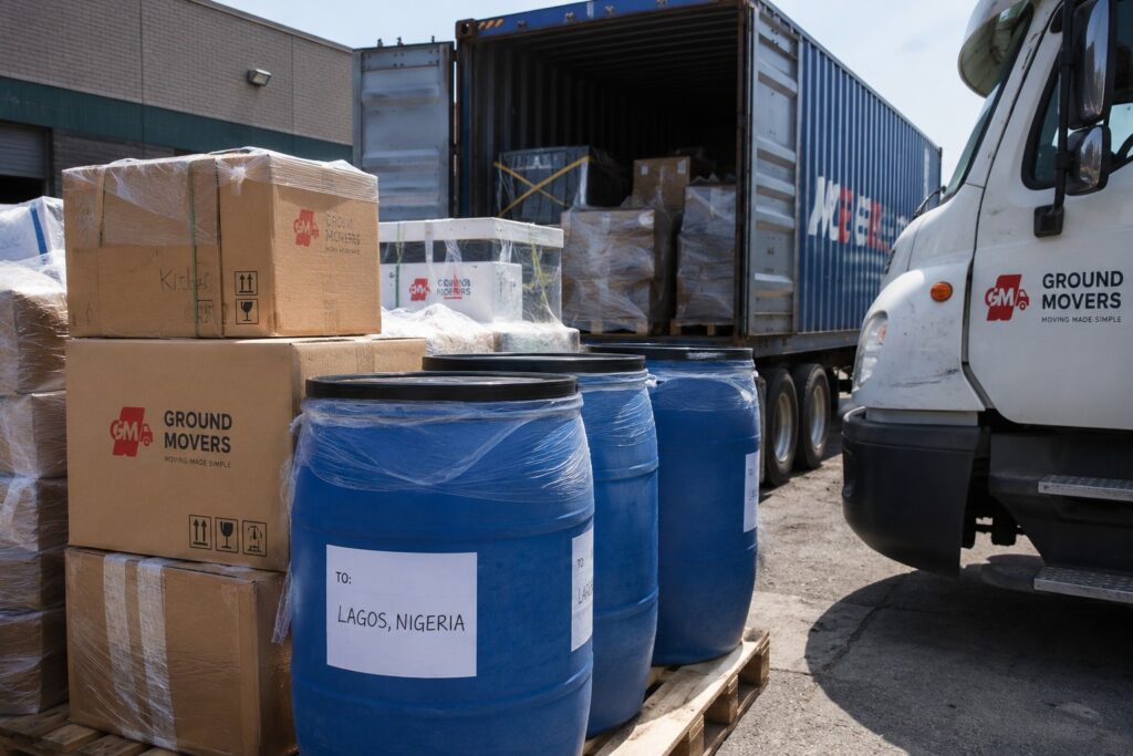 Shipping to Nigeria from Calgary